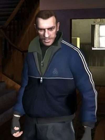 Shop Niko Bellic GTA 04 Blue Bomber Jacket