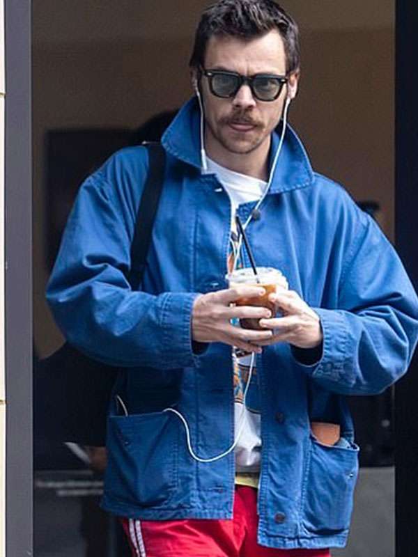 Harry Styles Out in London Jacket