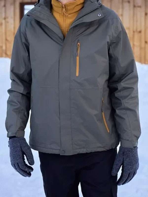 Jim Watson Hell Motel Grey Hooded Jacket