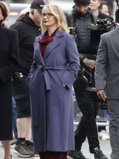 Julie Delpy Hostage Trench Coat