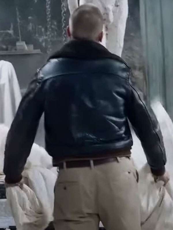I'm Not Stiller 2025 Albrecht Schuch Leather Jacket
