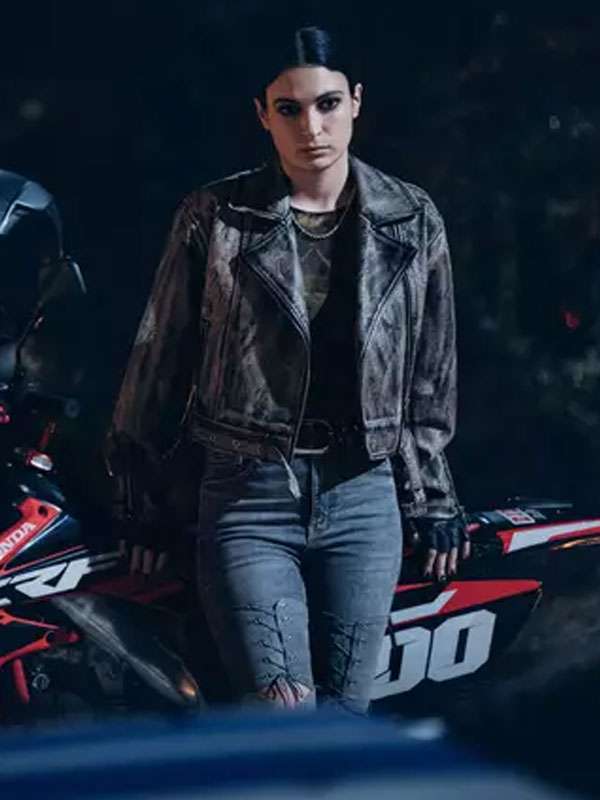 Shop Irina Artenii Subteran 2025 Biker Leather Jacket