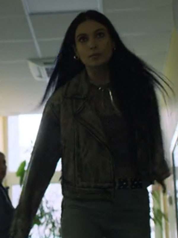 Irina Artenii Subteran S01 Biker Leather Jacket
