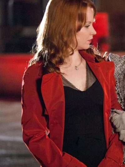 Torchwood Lauren Ambrose Red Long Coat