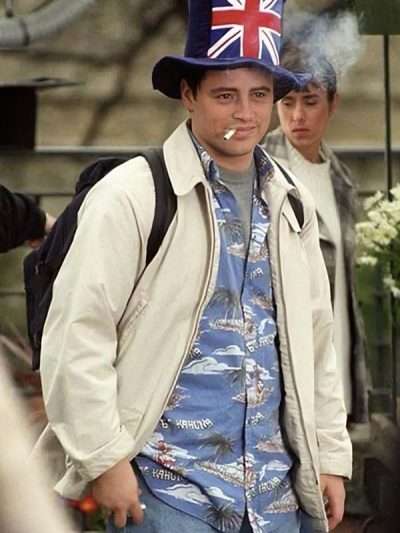 Friends Matt LeBlanc White Cotton Jacket