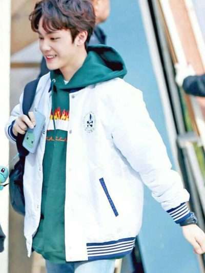Ju Hak Nyeon The Boyz Varsity Jacket