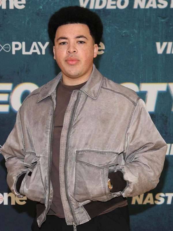 Shop Video Nasty Justin Daniels Anene Grey Jacket