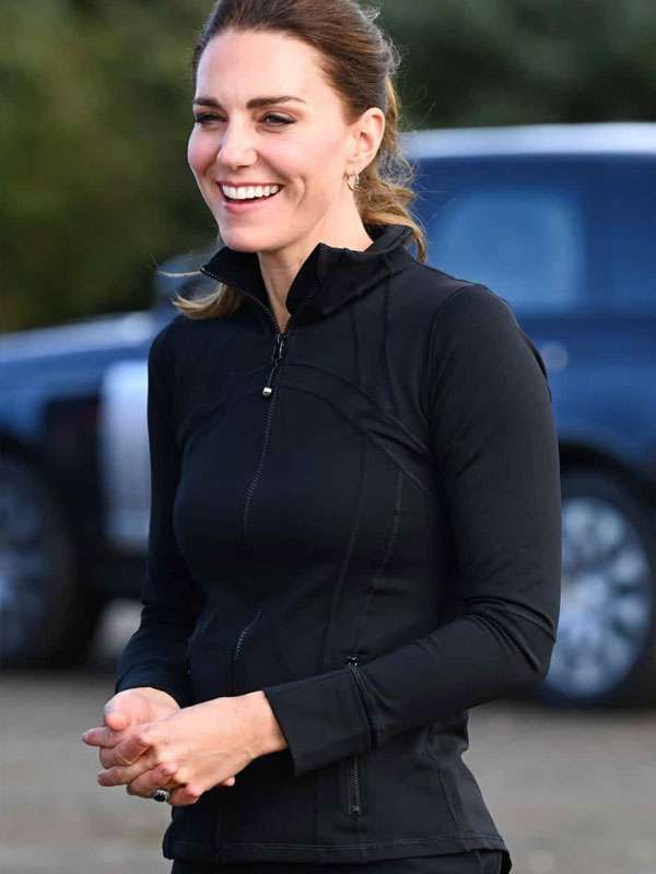 Kate Middleton Northern Ireland Club Jacket