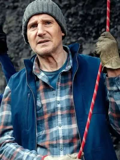 Mike McCann Ice Road Vengeance 2025 Blue Vest