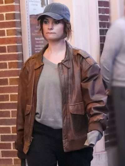Relay 2025 Lily James Brown Jacket