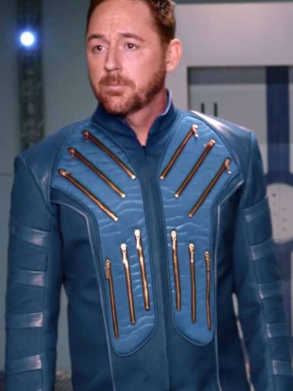 Lt. Gordon Malloy The Orville Leather Jacket