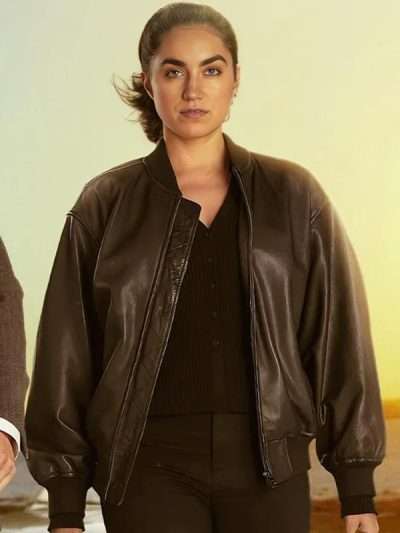 Lynley 2025 Barbara Havers Black Bomber Jacket