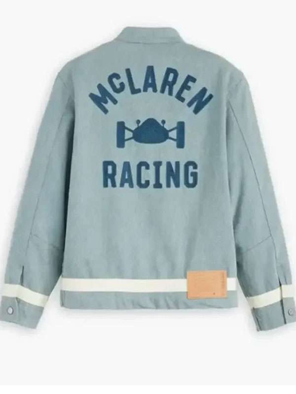 McLaren Racing Blue Cotton Jacket