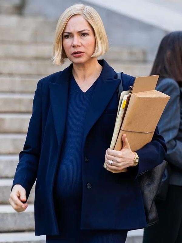 Michelle Williams A Place in Hell Blue Blazer