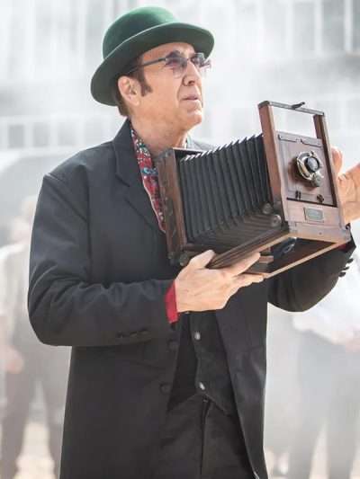 Nicolas Cage Gunslingers 2025 Black Coat