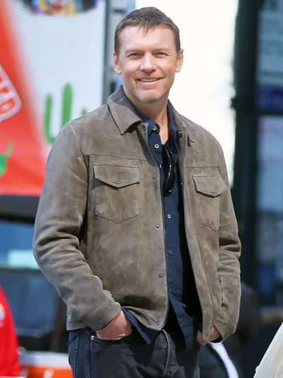 Relay 2025 Sam Worthington Leather Jacket