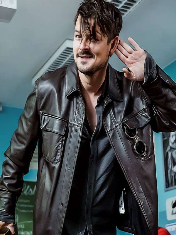 Movie Screw Mickiewicz 2024 Jan Sienkiewicz Black Jacket