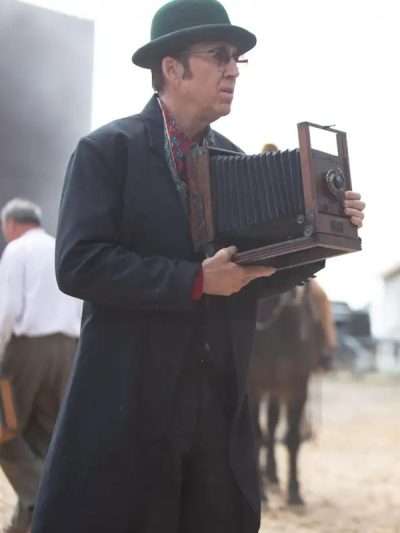 Movie Gunslingers 2025 Nicolas Cage Black Coat
