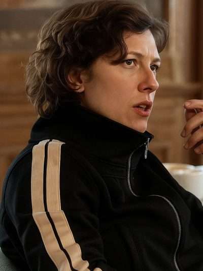 Nine Perfect Strangers 2025 King Princess Black Track Jacket