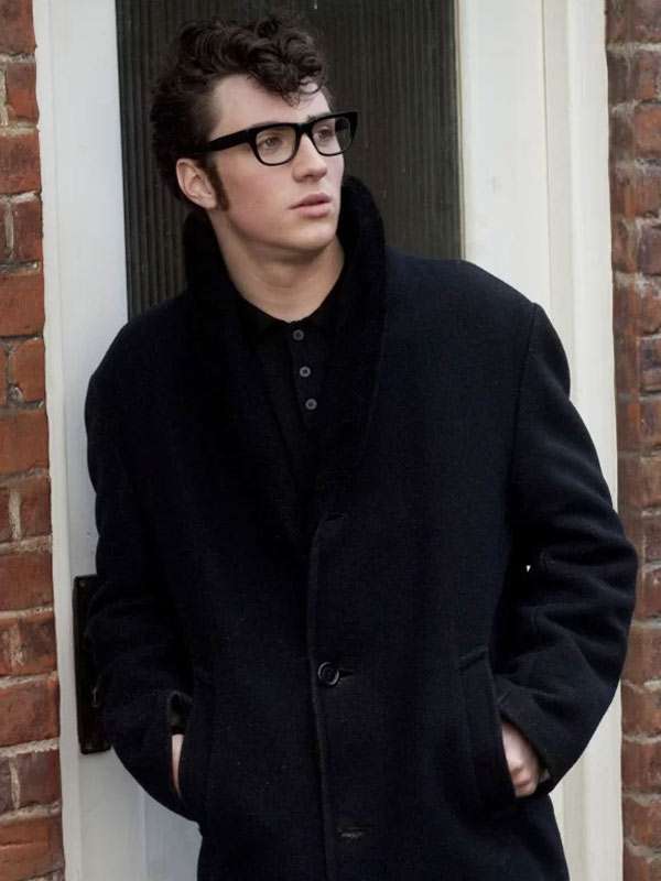 Nowhere Boy 2009 John Black Wool Coat