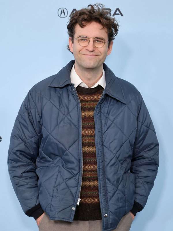 John Reynolds Oh Hi! Blue Quilted Jacket