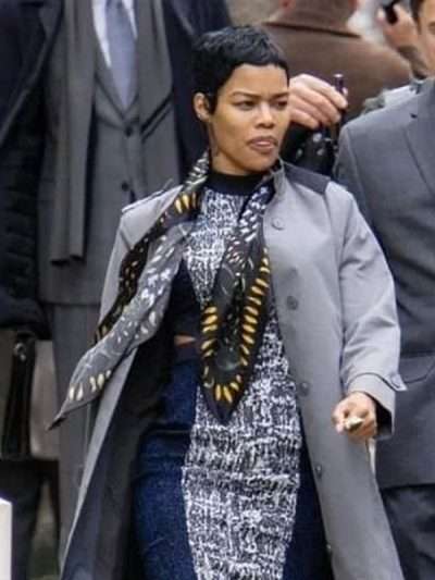 Teyana Taylor One Battle After Another Grey Coat
