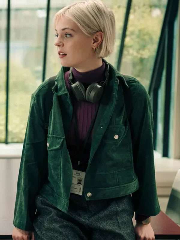 Shop Ella Maisy Purvis Patience Green Jacket