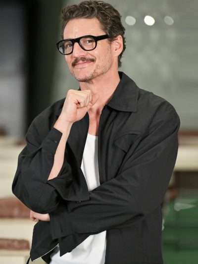 Pedro Pascal The Fantastic Four First Steps Black Jacket