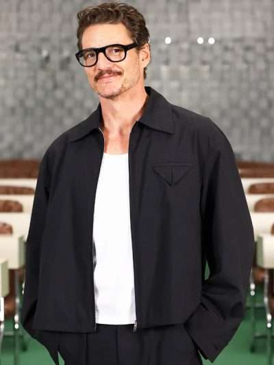Pedro Pascal Black Jacket