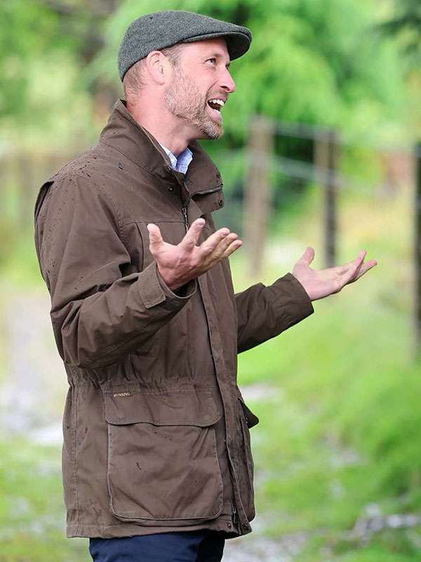 Dartmoor National Park 2025 Prince William Brown Cotton Jacket