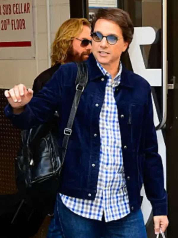 Ralph Macchio NYC 2025 Blue Jacket
