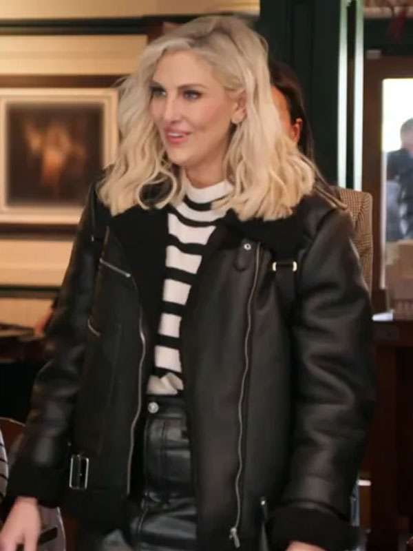Real Housewives of Orange County Gina Kirschenheiter Shearling Jacket