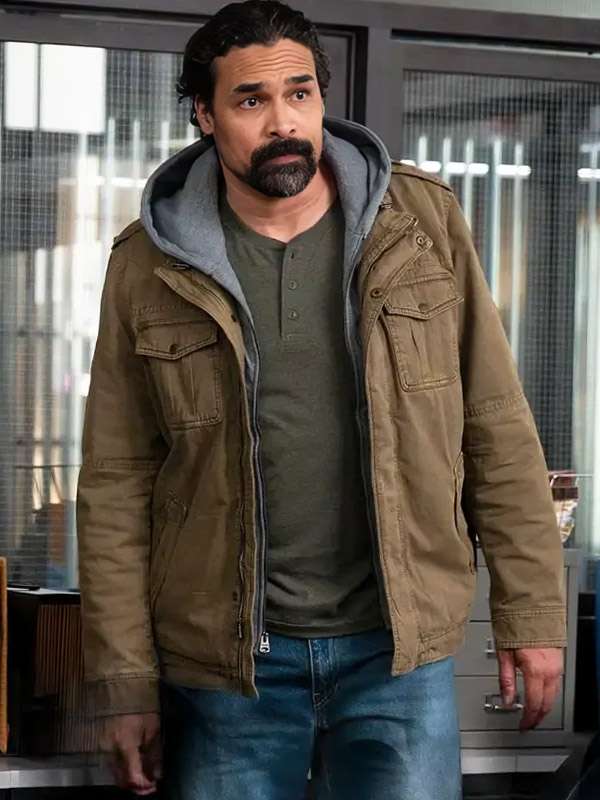 Law and Order Special Victims Unit 2025 Paul Gomez Brown Jacket