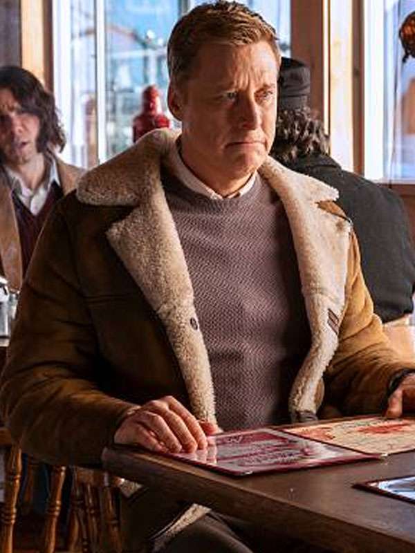 Harry Vanderspeigle Resident Alien Shearling Leather Jacket