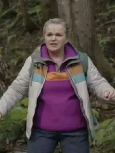 Resident Alien S04 Liv Baker Multicolor Puffer Jacket