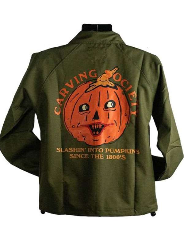 Carving Society Halloween Canvas Jacket
