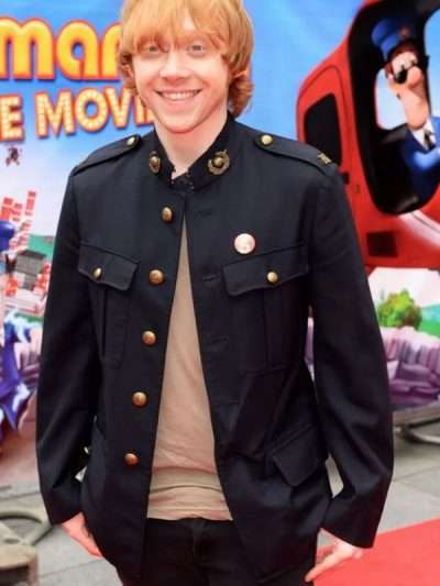 Rupert Grint Postman Pat Black Jacket