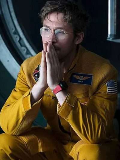 Ryan Gosling Project Hail Mary Yellow Nasa Jacket