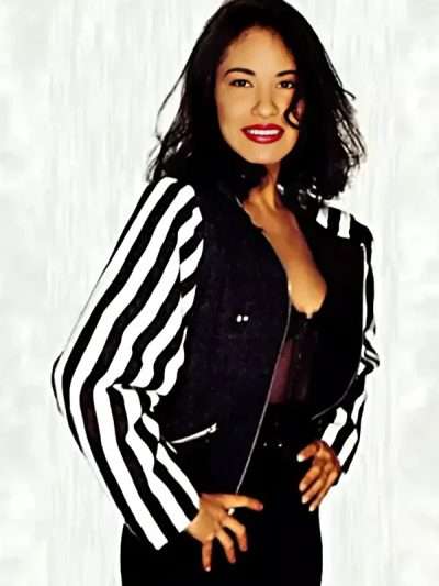 Selena Quintanilla Cropped Track Jacket