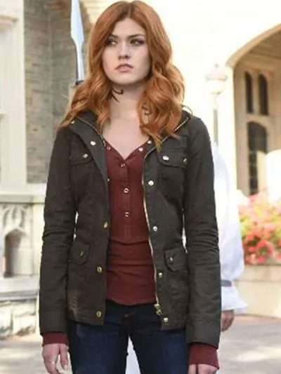 Shop Now Clary Fray Shadowhunters Green Jacket