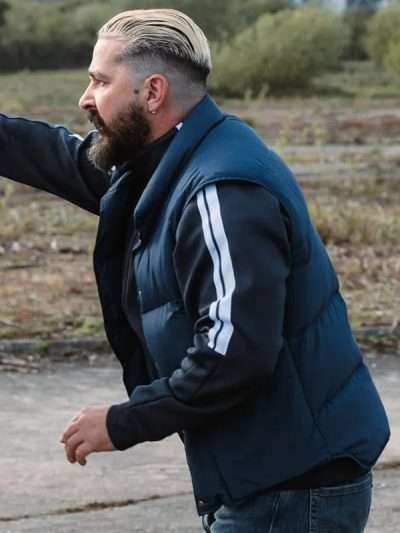Shia Labeouf Salvable Blue Vest