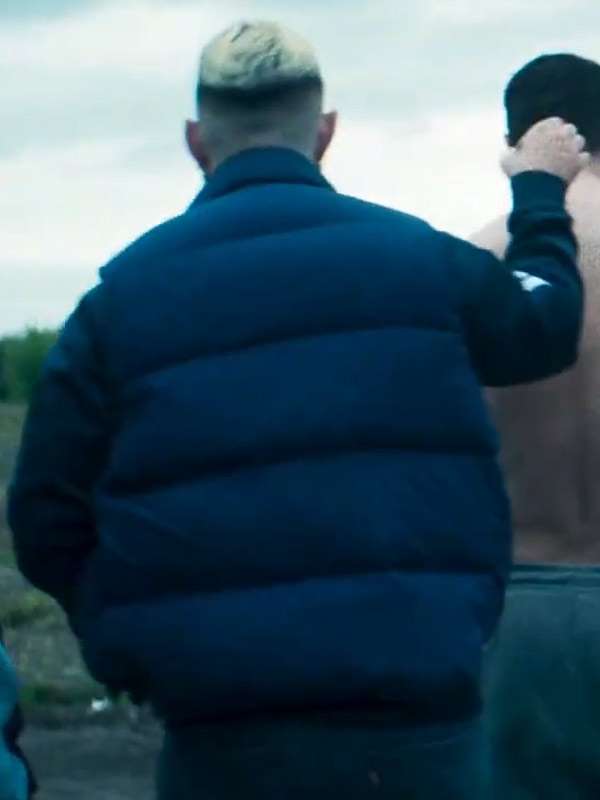 Salvable 2025 Shia LaBeouf Blue Puffer Vest