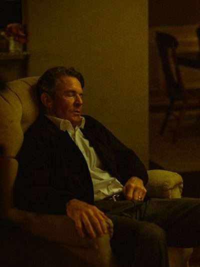 Dennis Quaid Sovereign Black Cotton Jacket