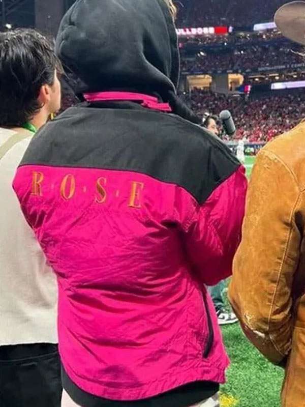 Timothee Chalamet Pink Puffer Hooded Jacket