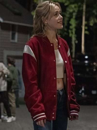 Sweethearts Kiernan Shipka Red Varsity Jacket