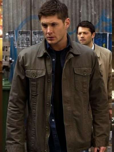 TV Series Supernatural Dean Winchester Grey Jacket