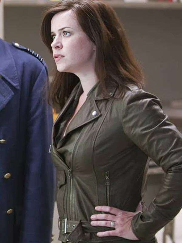 Torchwood Gwen Cooper Black Leather Jacket
