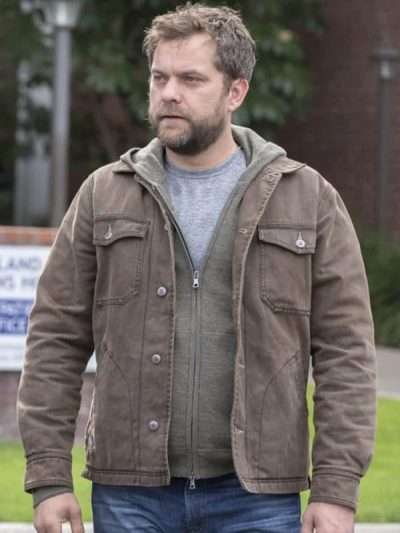 Joshua Jackson The Affair S04 Brown Jacket