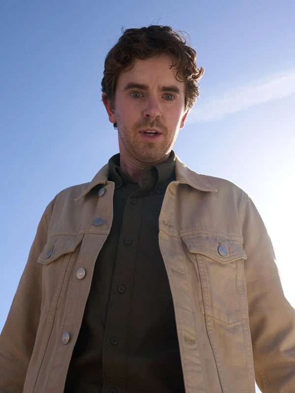Freddie Highmore The Assassin Beige Jacket