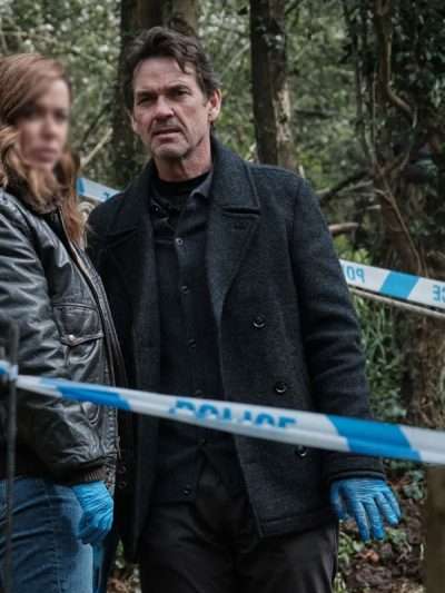 Shop The Crow Girl Dougray Scott Black Wool Coat